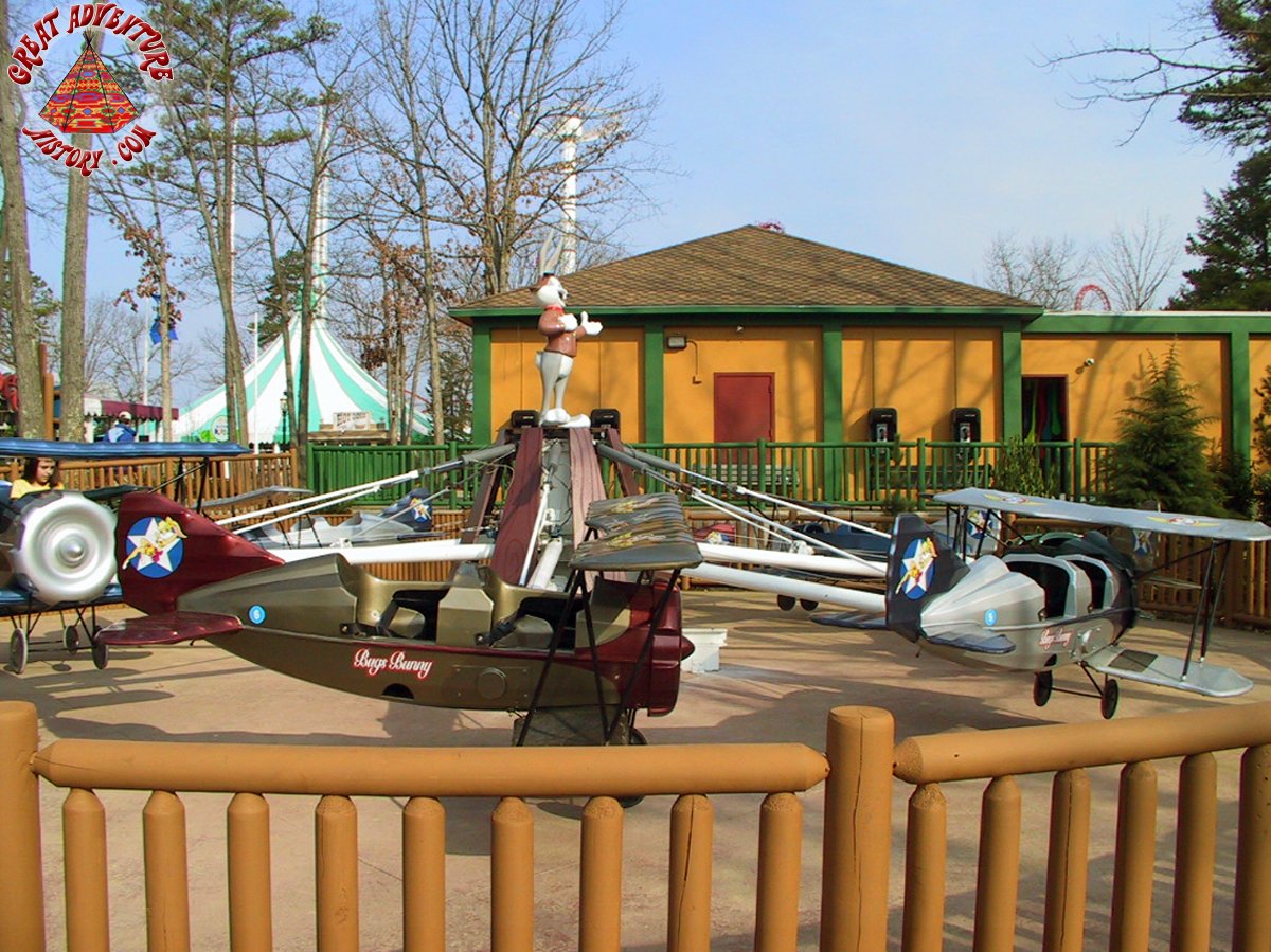 Bugs Bunny Ranger Pilots At Six Flags Great Adventure